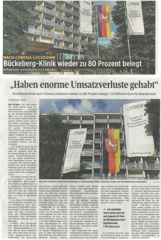 Pressemitteilungen - Bückeberg Klinik