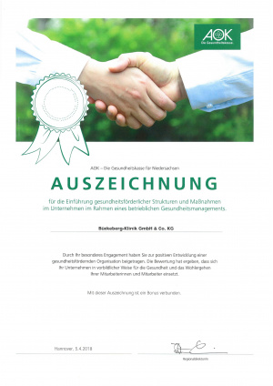 Betriebliches Gesundheitsmanagement